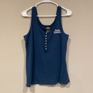 Harley-Davidson Women's Navy Tank Top